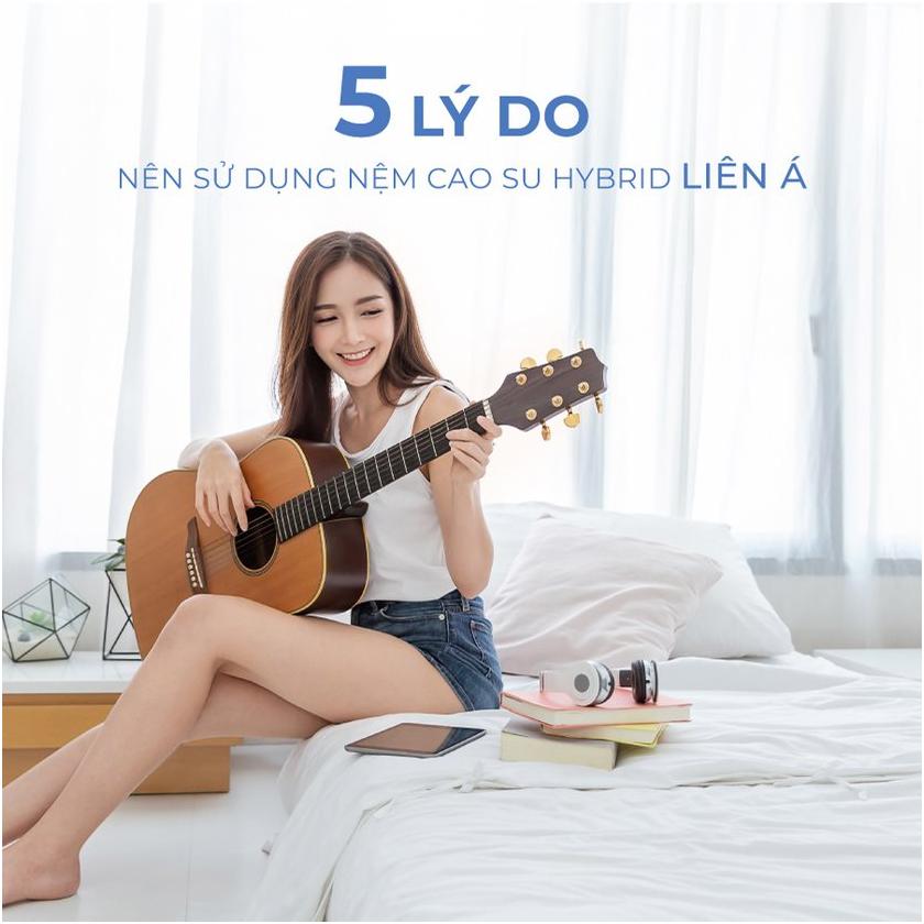 nệm cao su hybird liên á