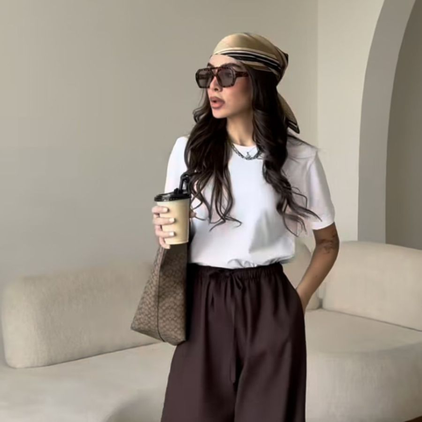 màu nâu phối với màu gì