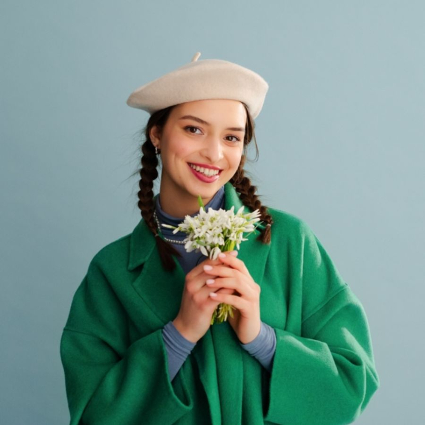 xanh lá phối với màu gì