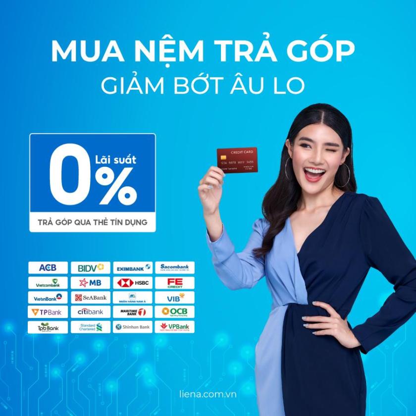 mua nệm trả góp