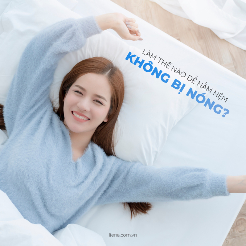 nằm nệm không bị nóng