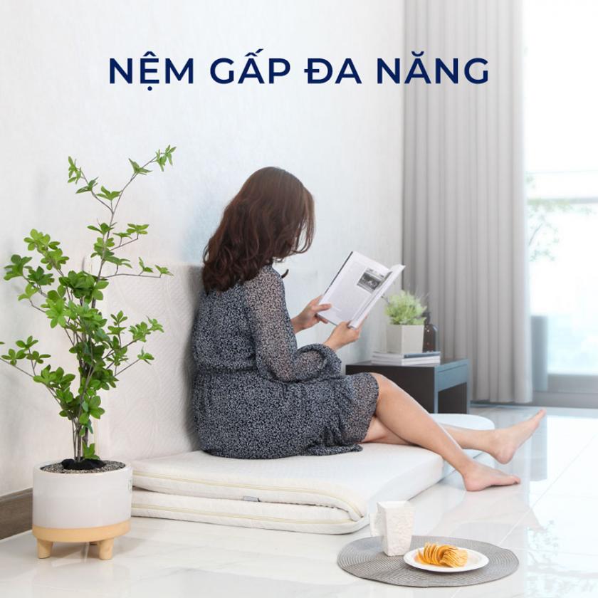 nệm cao su gấp liên á