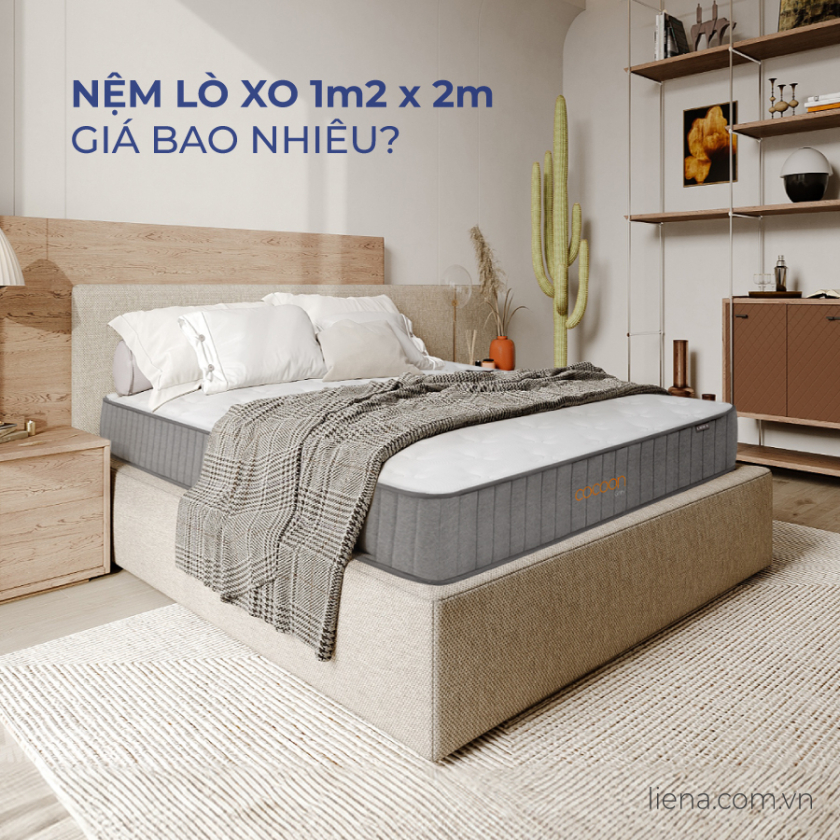 nệm lò xo 1m2 x 2m