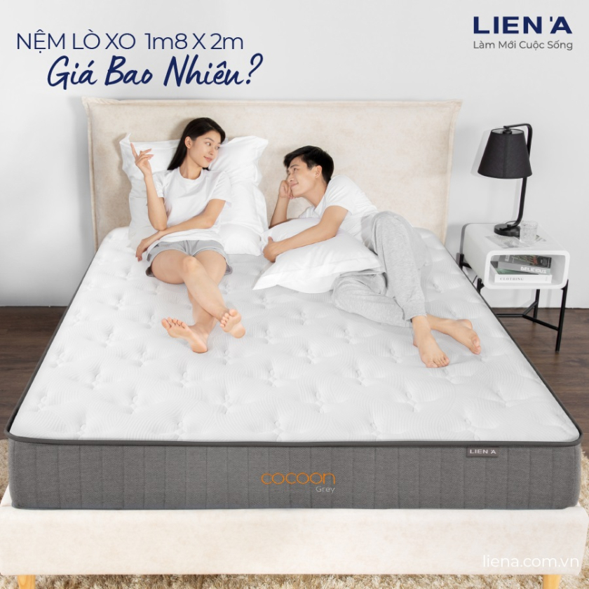 nệm lò xo 1m8 x 2m