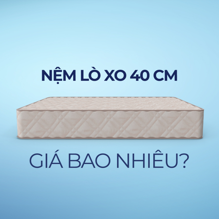 nệm lò xo 40cm