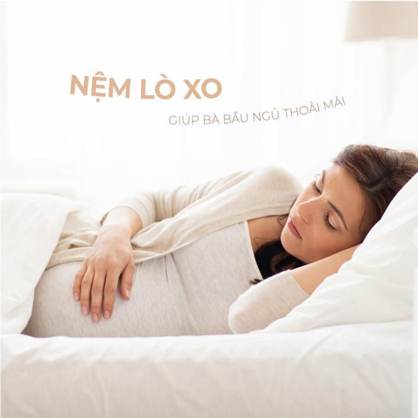 nệm lò xo cho bà bầu
