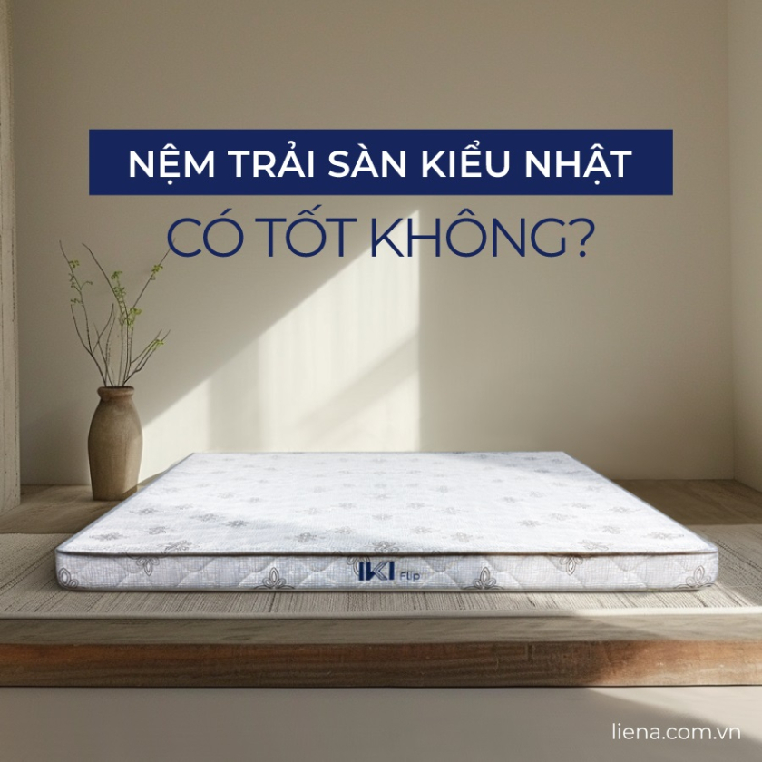 nệm trải sàn kiểu nhật
