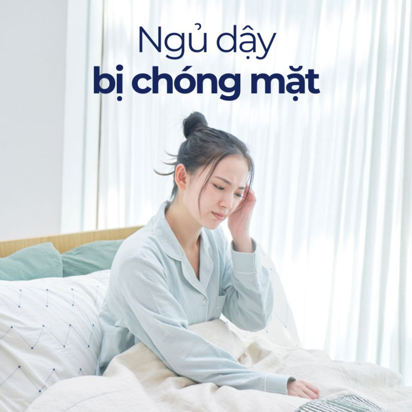ngủ dậy bị chóng mặt