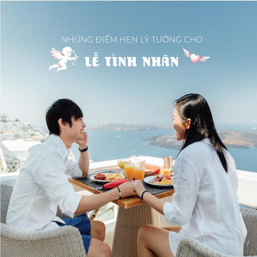 địa điểm hẹn lý tưởng cho lễ tình nhân