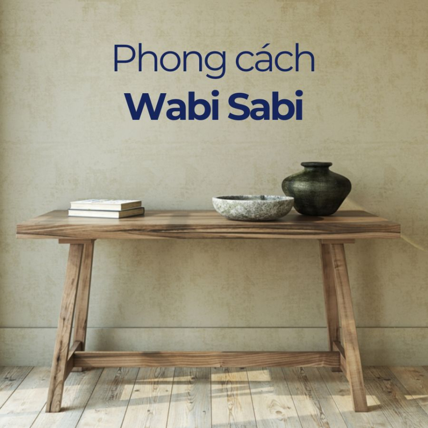 phong cách wabi sabi
