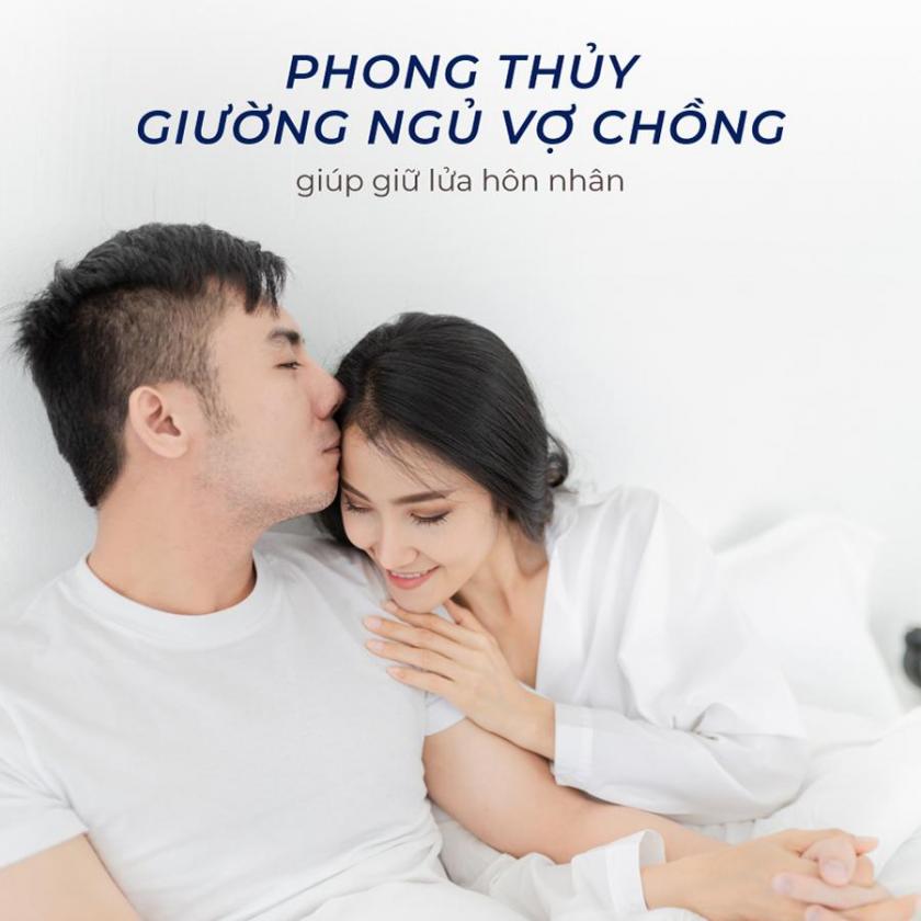 phong thủy giường ngủ vợ chồng