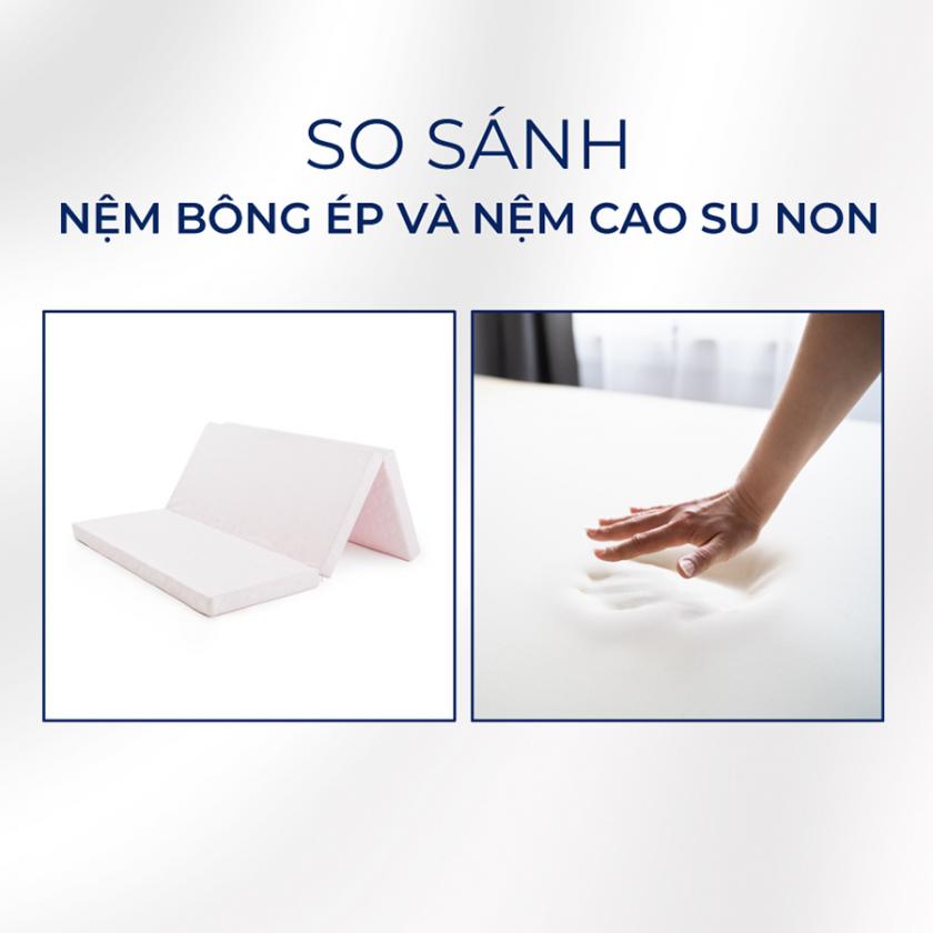 so sánh nệm bông ép