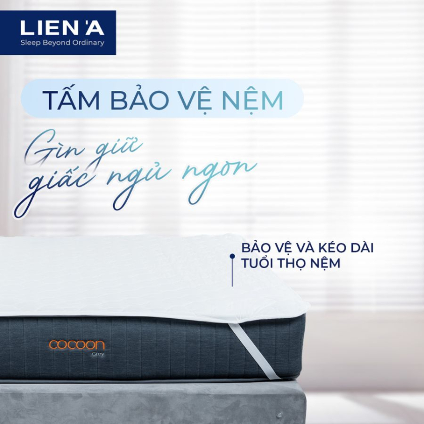 nệm có cần tấm lót bảo vệ không