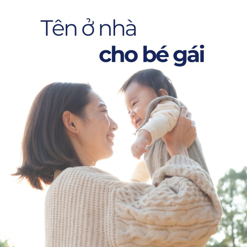 tên gọi ở nhà cho bé gái