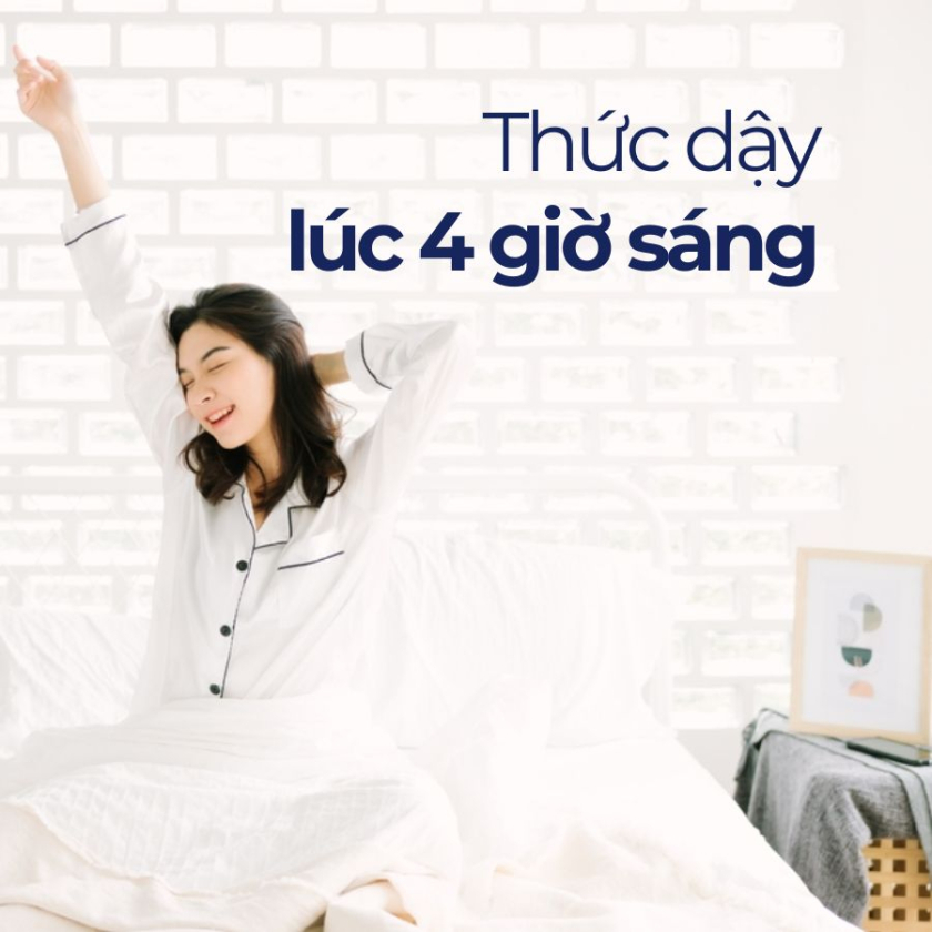 thức dậy lúc 4 giờ sáng có tốt không