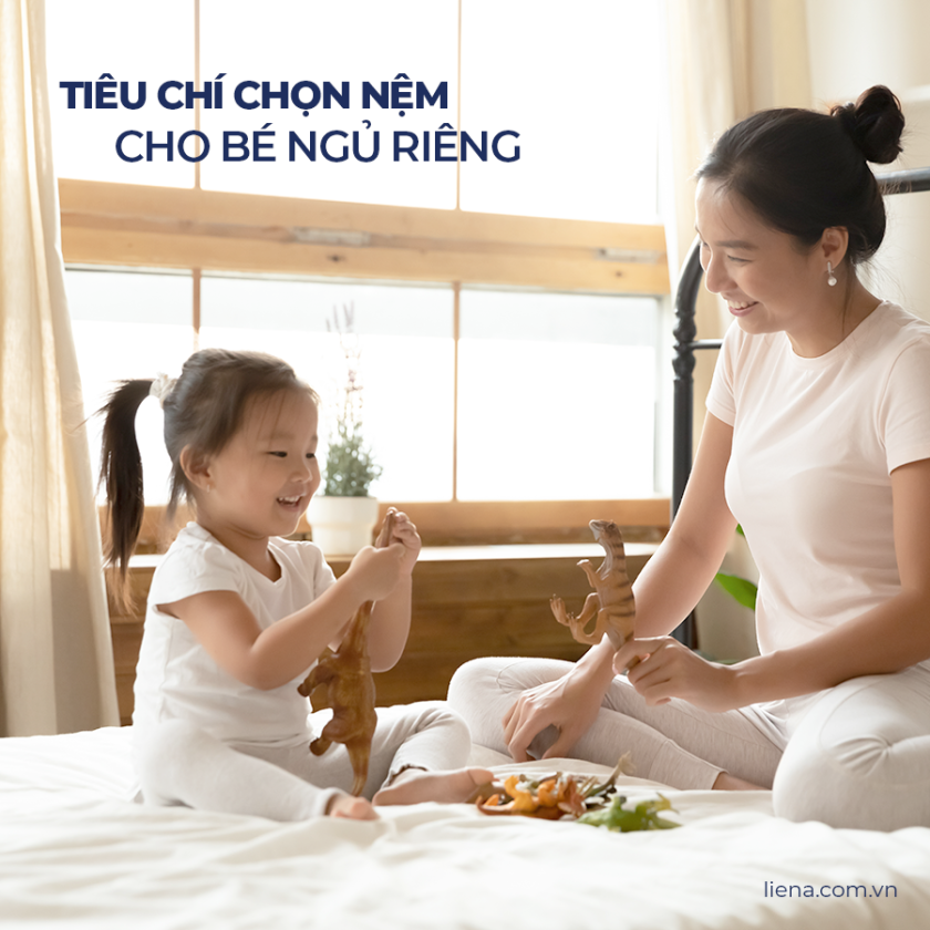 nệm cho bé ngủ riêng 