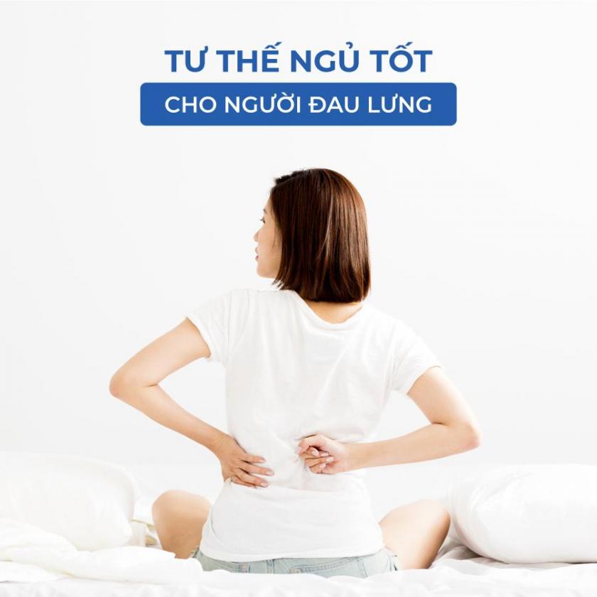 tư thế ngủ tốt cho lưng