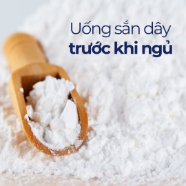 uong san day truoc khi di ngu co tac dung gi