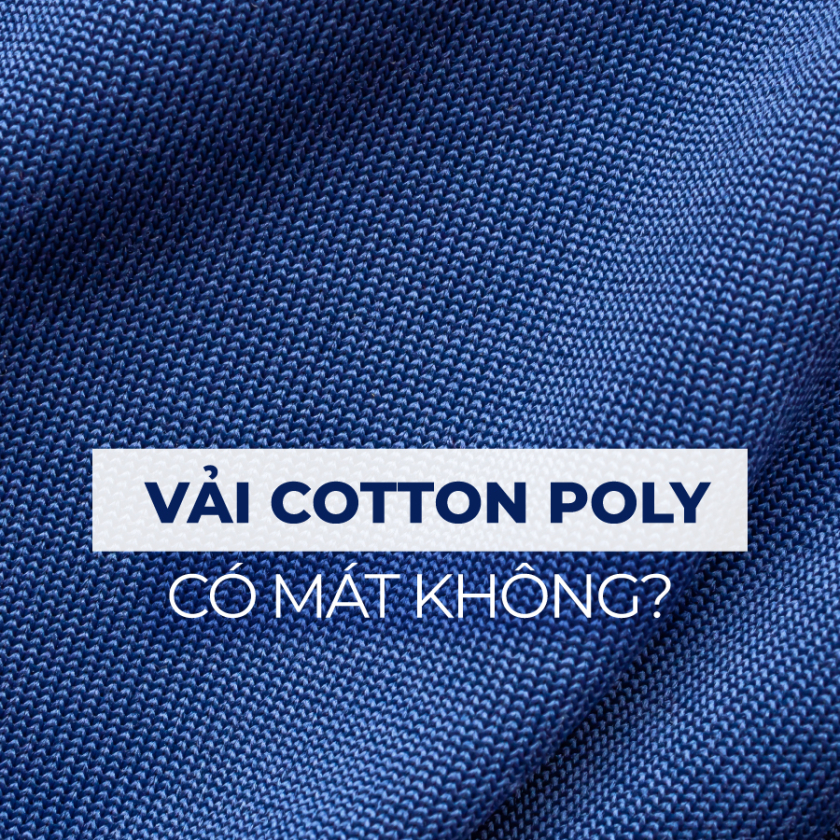 vải cotton poly