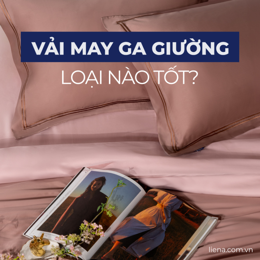 vải may ga giường