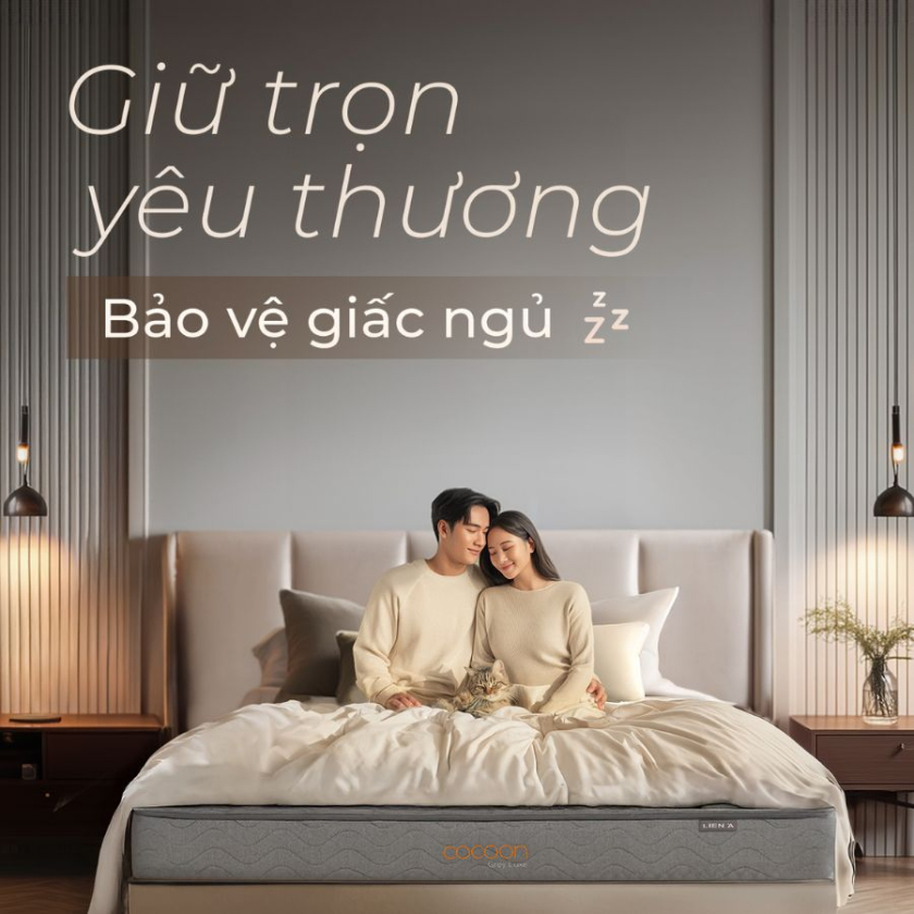 Vợ chồng chênh lệch cân nặng lớn nên chọn nệm gì?