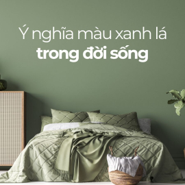 mau xanh la cay