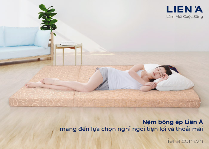 đệm bông ép