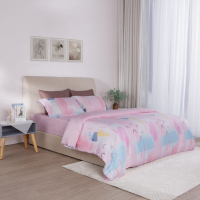 drap màu hồng Liên Á LD3011