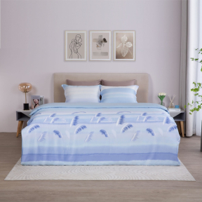 chăn drap màu xanh