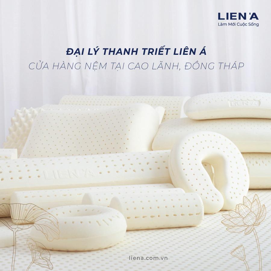 Hệ thống cửa hàng đại lý bán nệm Liên Á ở Cao Lãnh Đồng Tháp