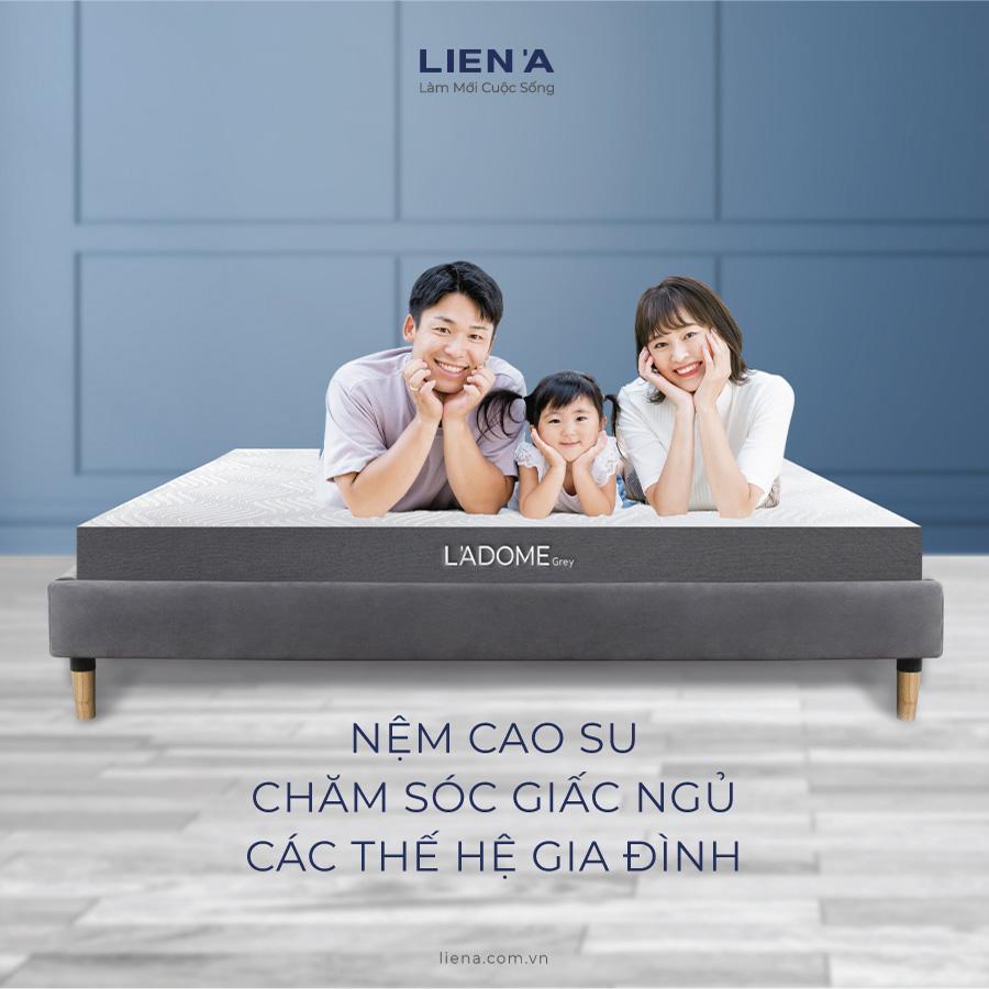NỆM CAO SU CHĂM SÓC GIẤC NGỦ CÁC THẾ HỆ GIA ĐÌNH 