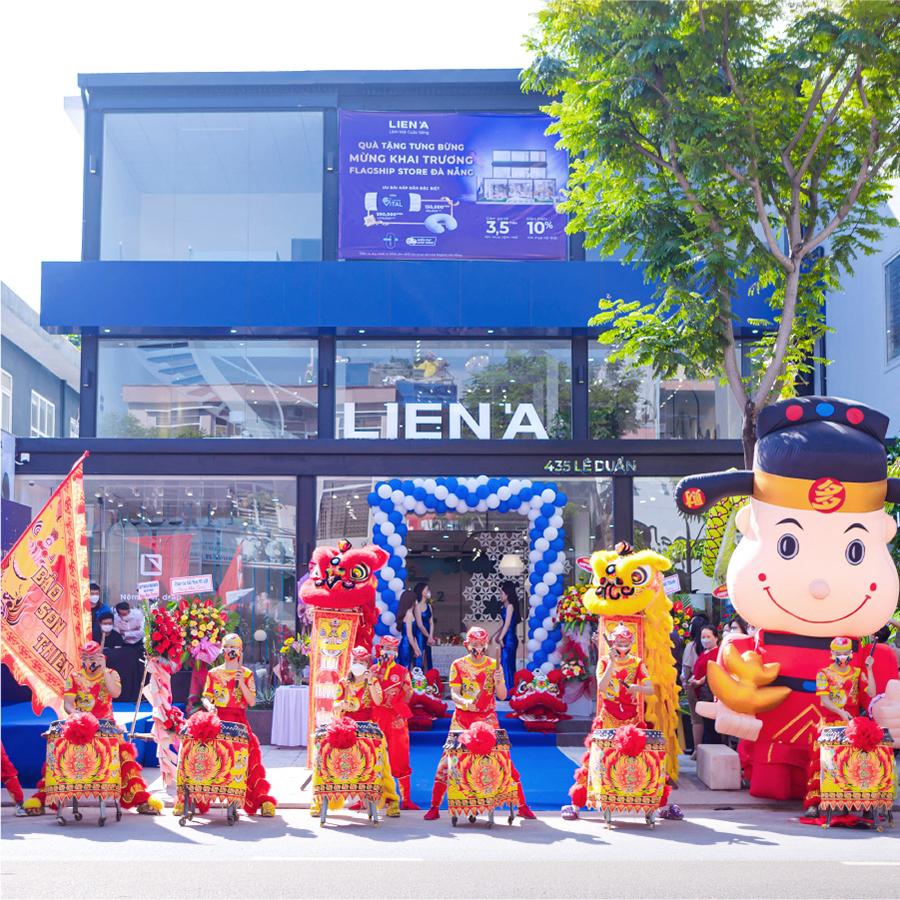 LIÊN Á KHAI TRƯƠNG CỬA HÀNG FLAGSHIP ĐÀ NẴNG - NÂNG TẦM THƯƠNG HIỆU TẠI KHU VỰC MIỀN TRUNG