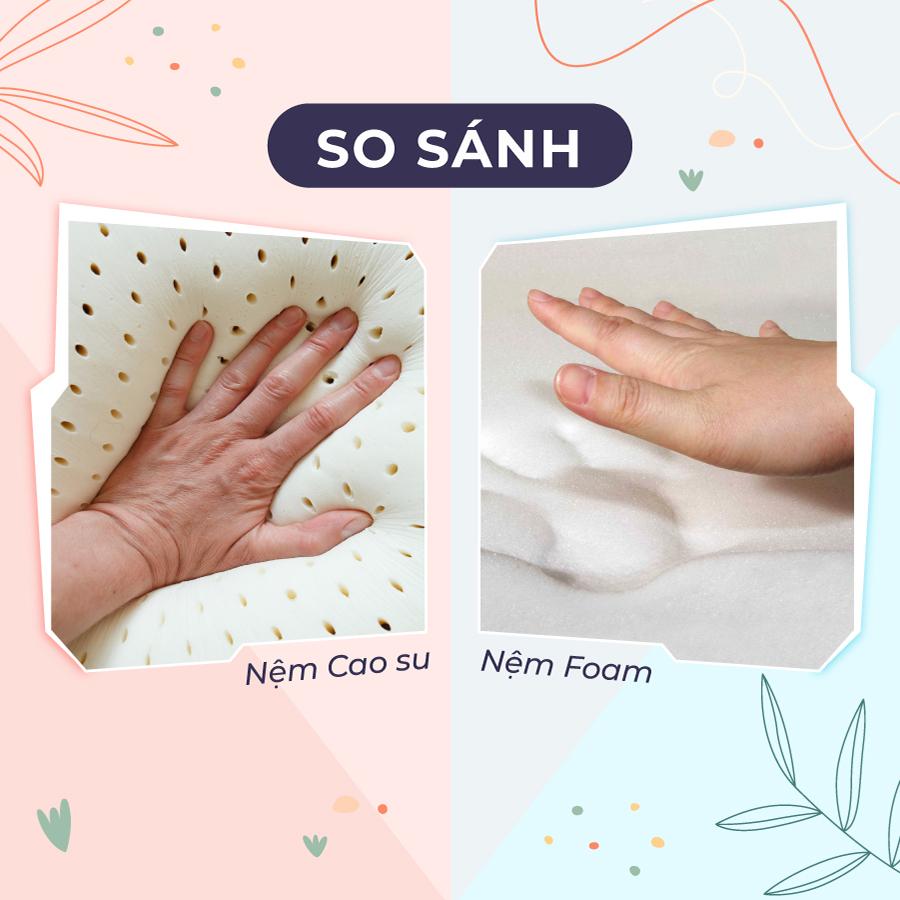 So Sánh Nệm Cao Su Và Nệm Foam Khác Nhau Như Thế Nào?