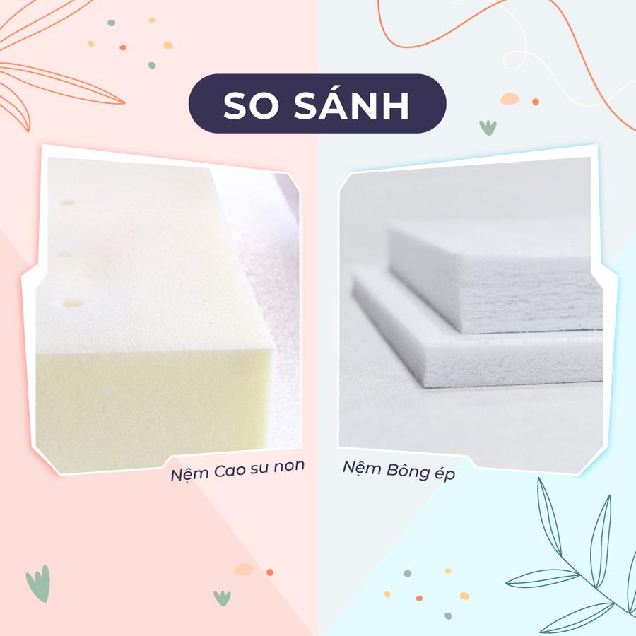 So Sánh Nệm Bông Ép Và Nệm Cao Su Non Mới Nhất