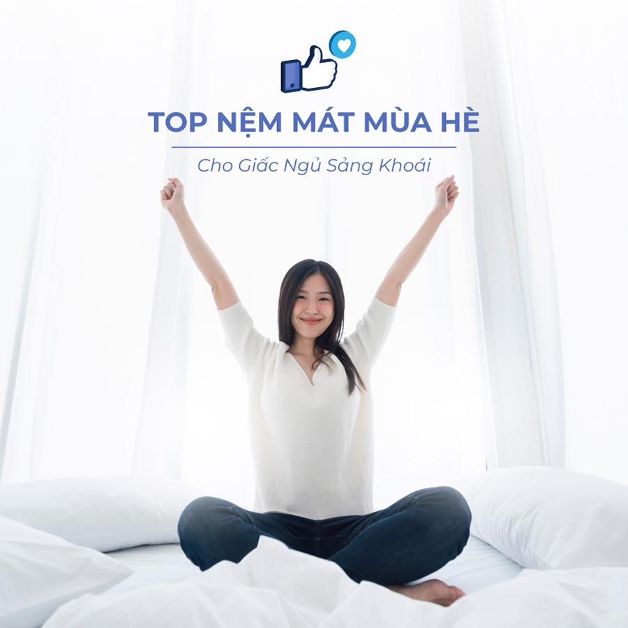 Nệm Mát Mùa Hè Cho Giấc Ngủ Sảng Khoái