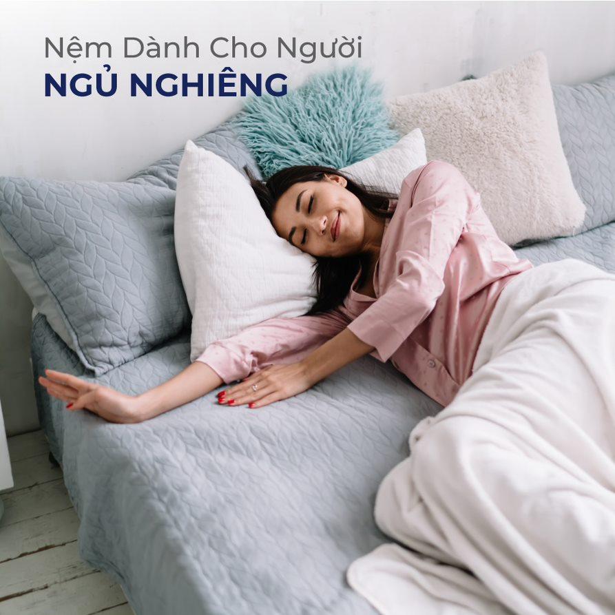 Nệm Dành Cho Người Ngủ Nghiêng