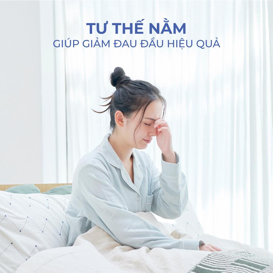 Tư Thế Nằm Giúp Giảm Đau Đầu Hiệu Quả