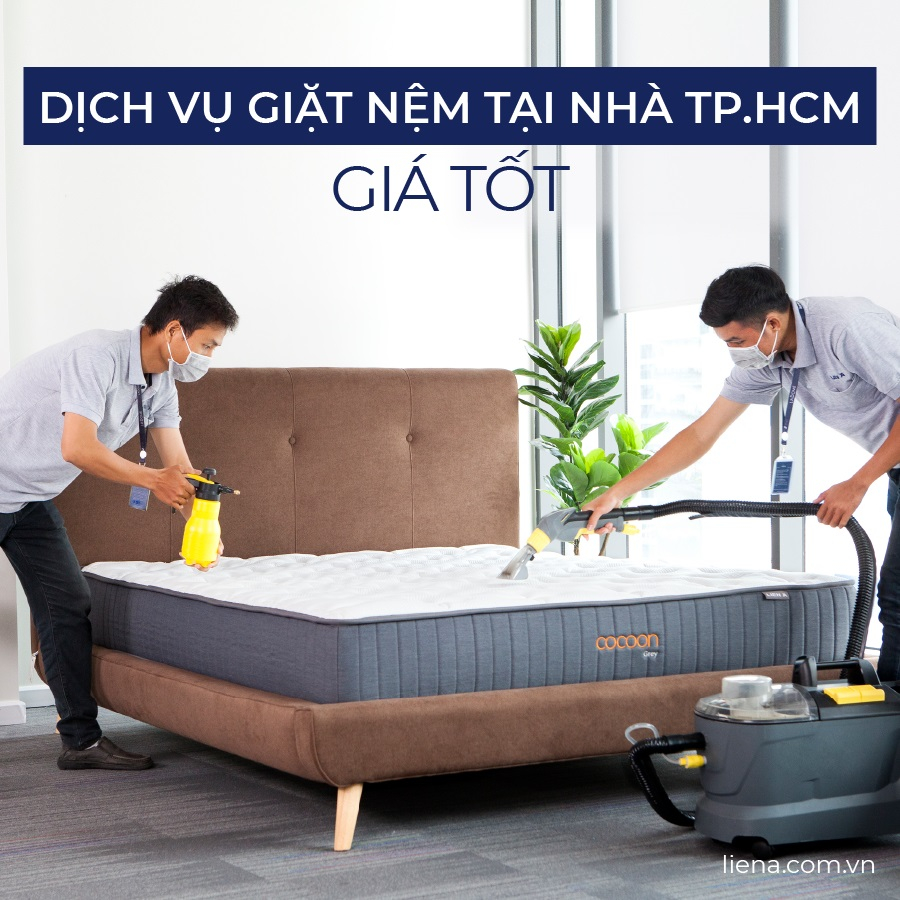 Dịch vụ giặt nệm tại nhà TPHCM uy tín chuyên nghiệp giá tốt