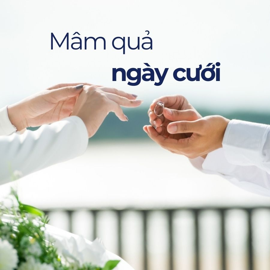 Mẫu mâm quả ngày cưới theo phong tục 3 miền Bắc Trung Nam