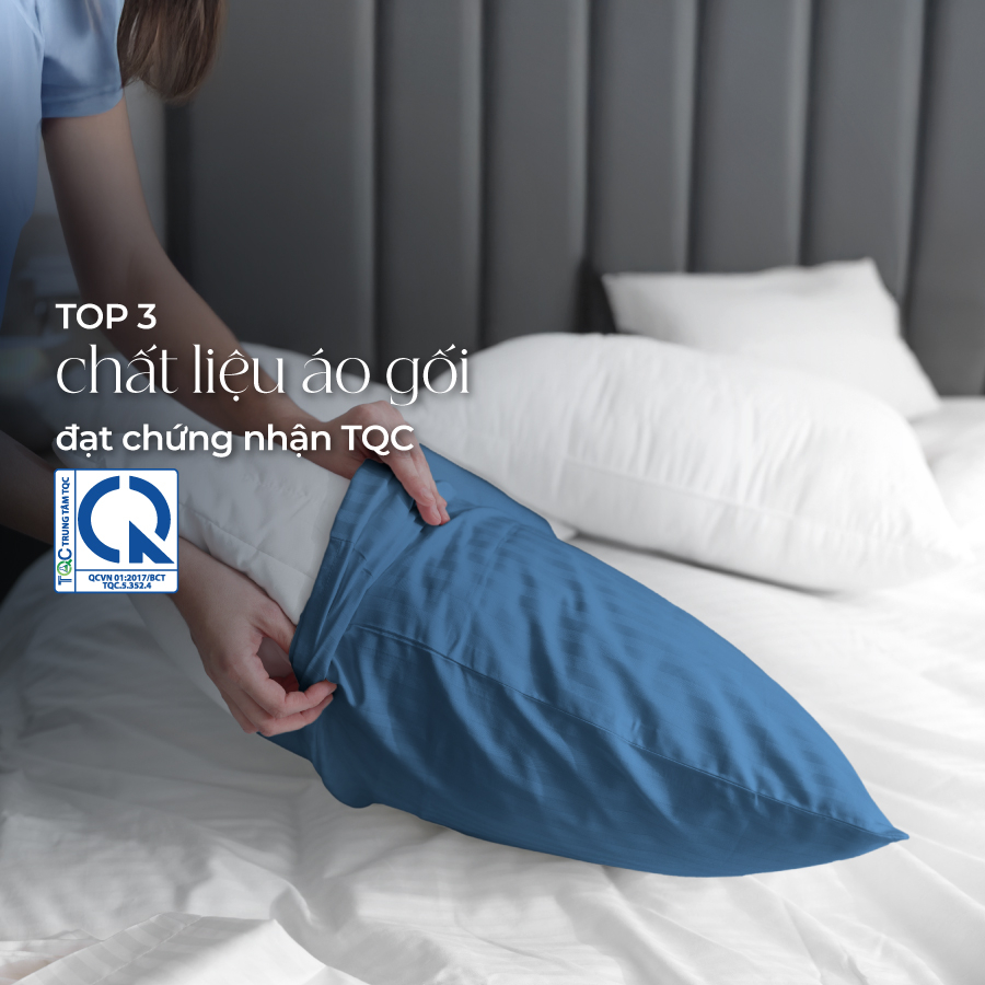 Top 3 chất liệu áo gối đạt chứng nhận TQC tốt nhất Liên Á Top 3 chất liệu áo gối đạt chứng nhận TQC tốt nhất Liên Á