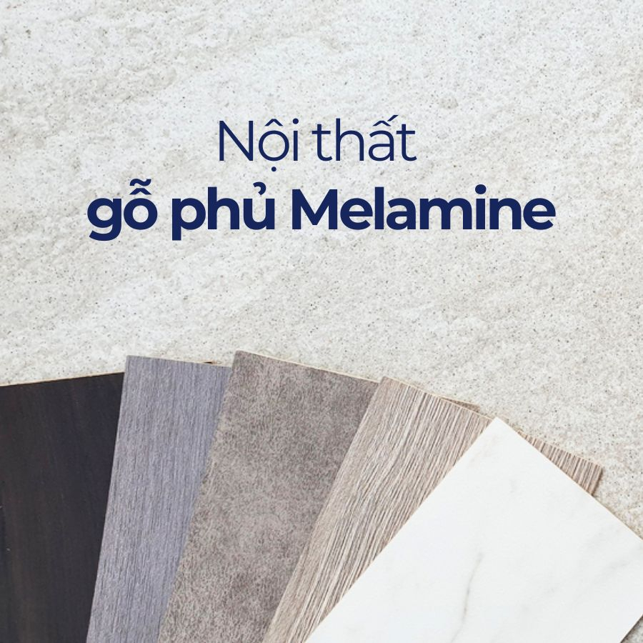 Melamine là gì? Ứng dụng gỗ phủ melamine trong nội thất