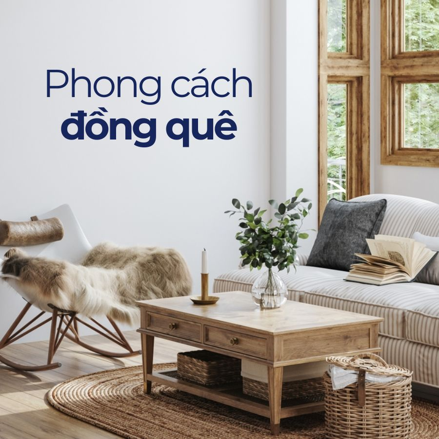 Country style là gì? Nét đặc trưng của phong cách đồng quê