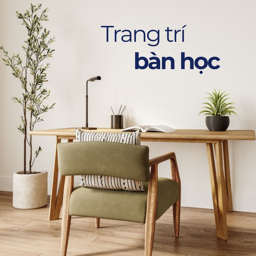 Các cách trang trí bàn học đẹp và gọn gàng, bạn có biết?