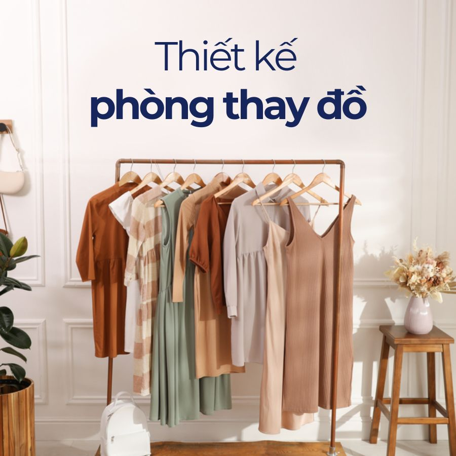 Gợi ý các mẫu thiết kế phòng thay đồ độc đáo và sang trọng