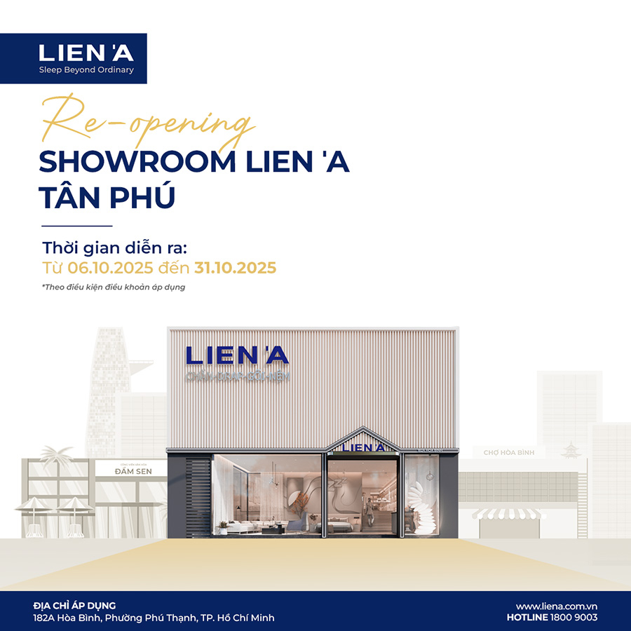 Khai trương showroom Tân Phú - Trao giấc ngủ an toàn, gửi hạnh phúc dài lâu