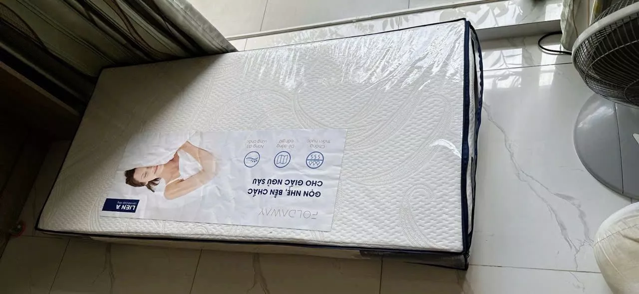 Ảnh đánh giá sản phẩm Nệm cao su gấp FOLDAWAY
