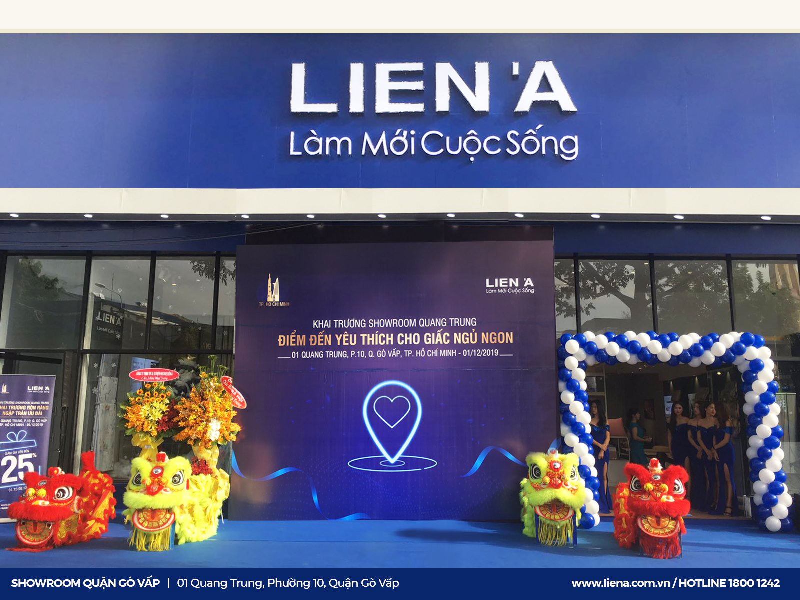 showroom nệm liên á gò vấp