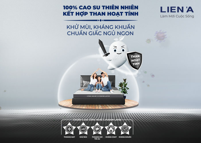 Nệm lò xo kháng khuẩn cao cấp