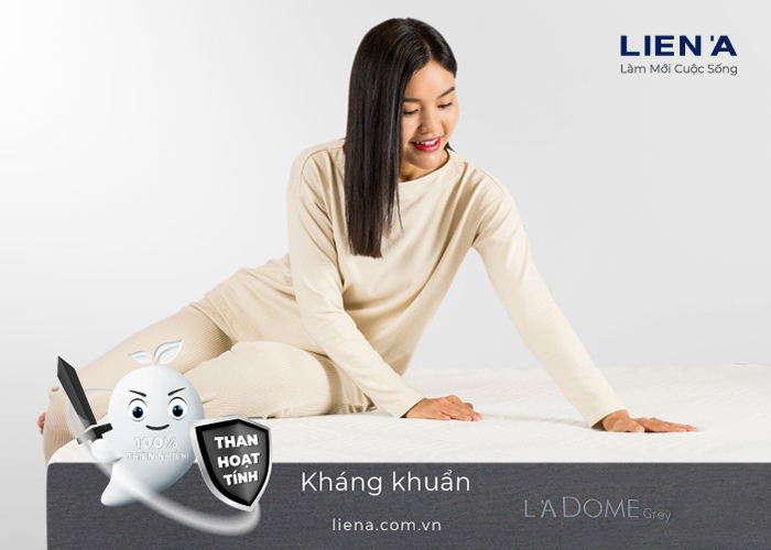 nệm cao su thiên nhiên kháng khuẩn