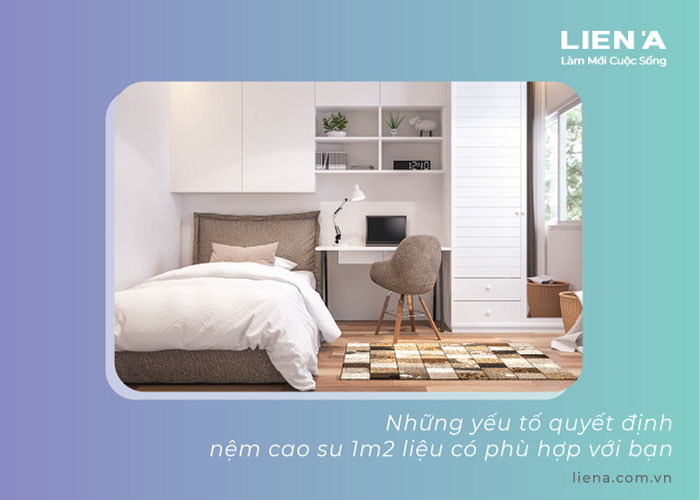 nệm cao su 1m2